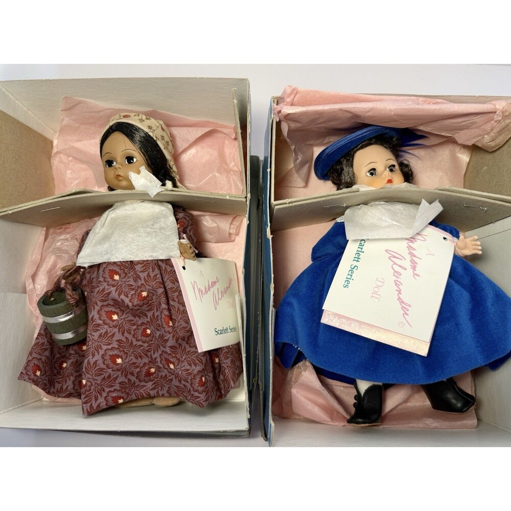 Madame Alexander Doll Prissy , Scarlett Series 8" with Box & Bonnie Blue 629